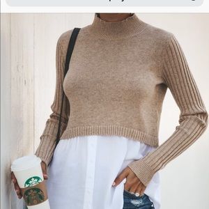 Layered look in one Sweater size L